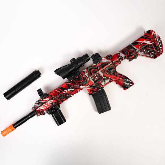 Gel Blaster replica M4A4 Rosu