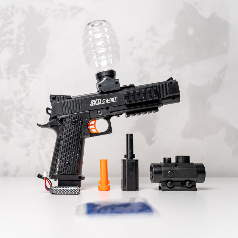 gel blaster replica M1911 Colt electric full automat pistol cu bile full