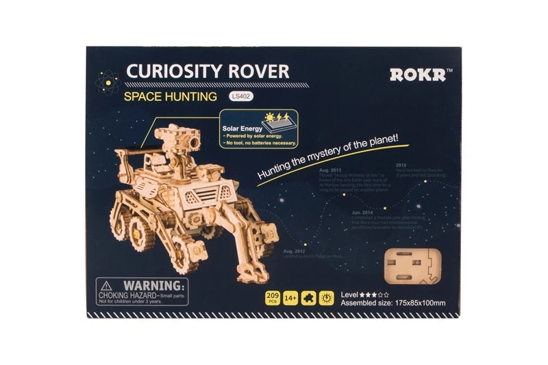 Rover spatial cu energie solara puzzle - ghici.shop