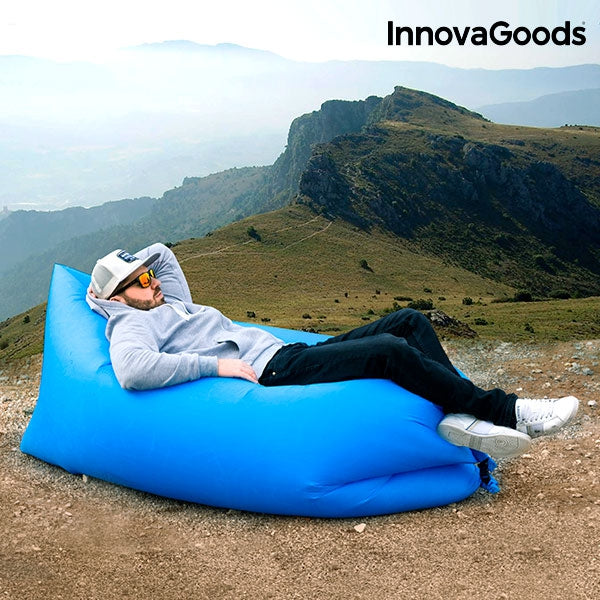 Sezlong autogonflabil Lazy Bag - ghici.shop