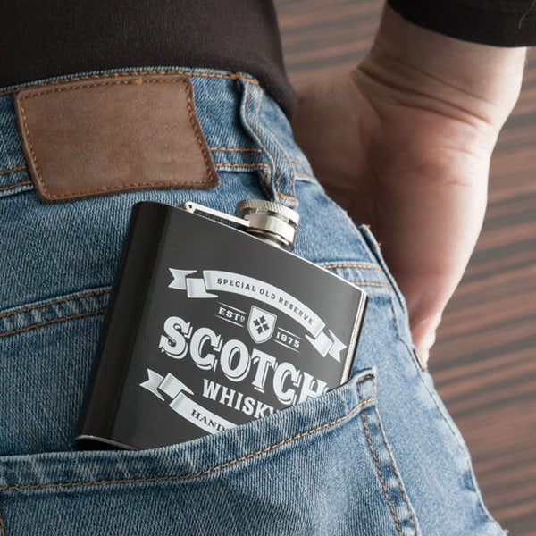 Sticla metalica de buzunar - ghici.shop