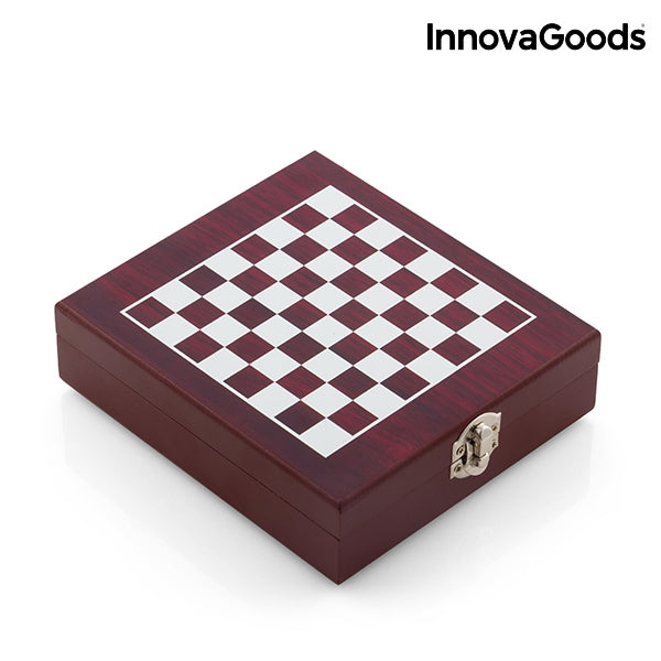 Set de accesorii pentru vin si sah - ghici.shop